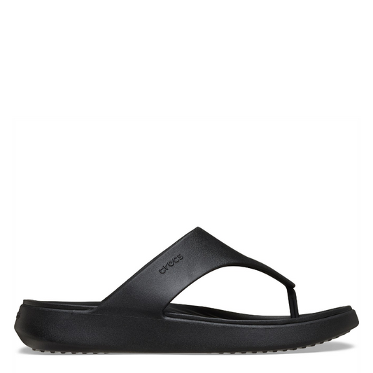 Crocs Womens Getaway Triangle Flip Black