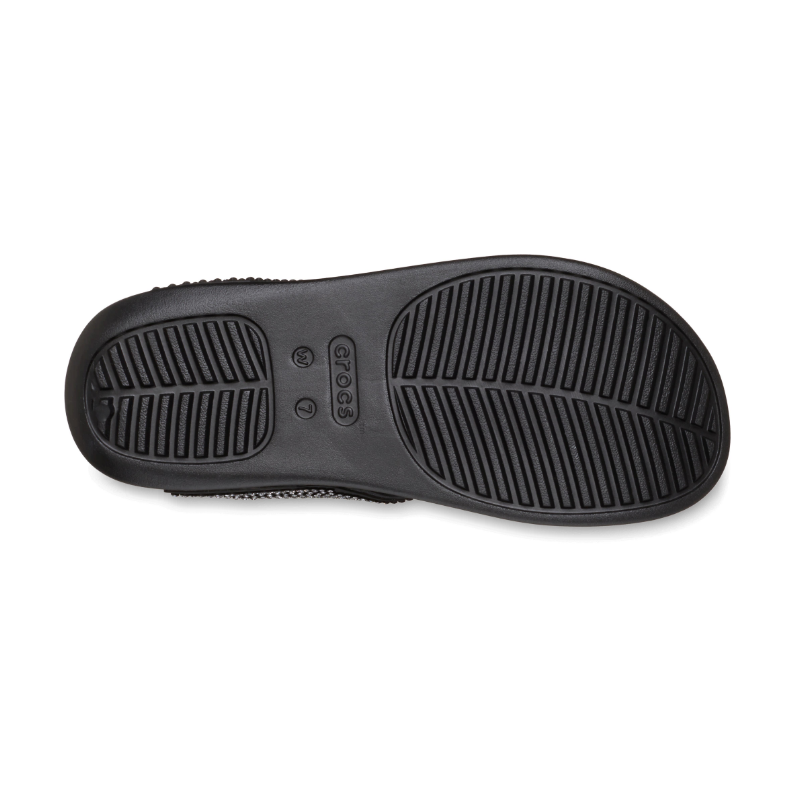 Crocs Womens Getaway Triangle Flip Black