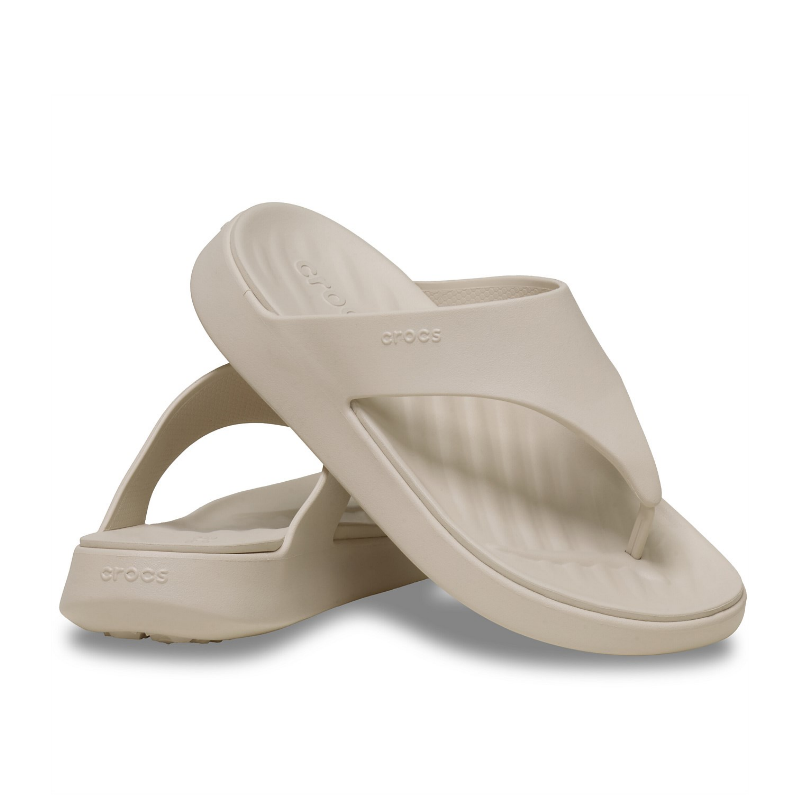 Crocs Womens Getaway Triangle Flip Frappe