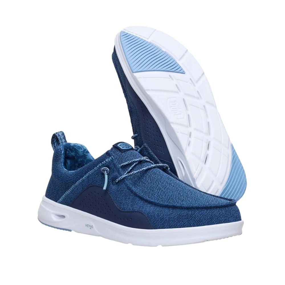 Hey Dude Wally Hey20 Mesh Navy Blazer/White