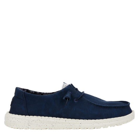 Hey Dude Wendy Stretch Canvas Navy