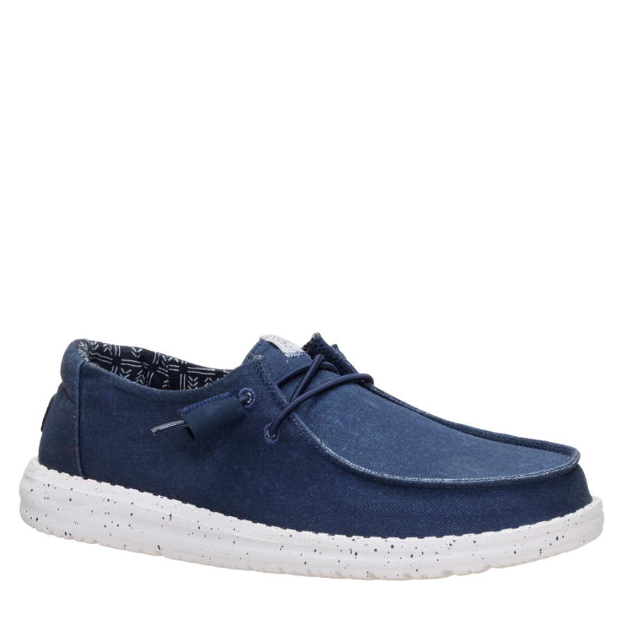Hey Dude Wendy Stretch Canvas Navy