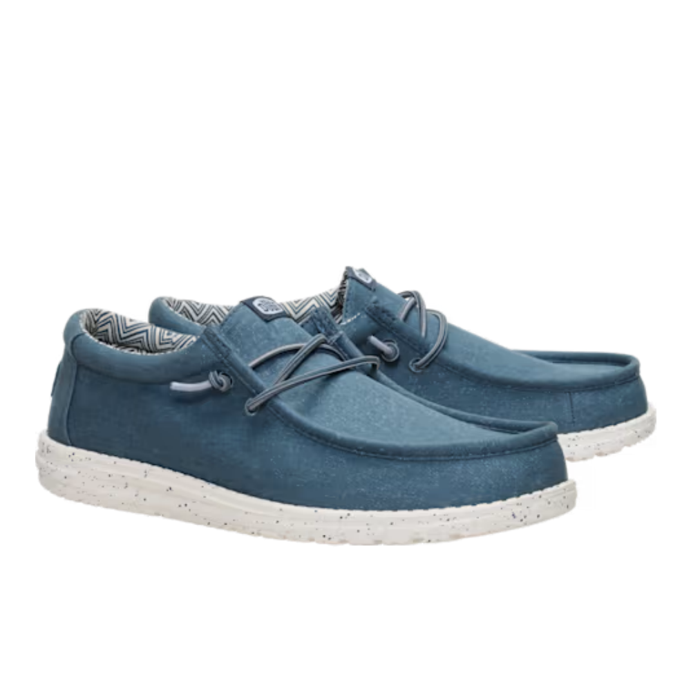 Hey Dude Wally Stretch Canvas Dark Slate
