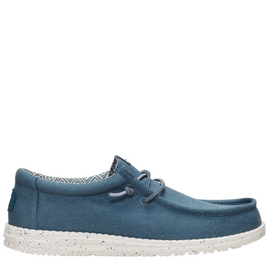Hey Dude Wally Stretch Canvas Dark Slate