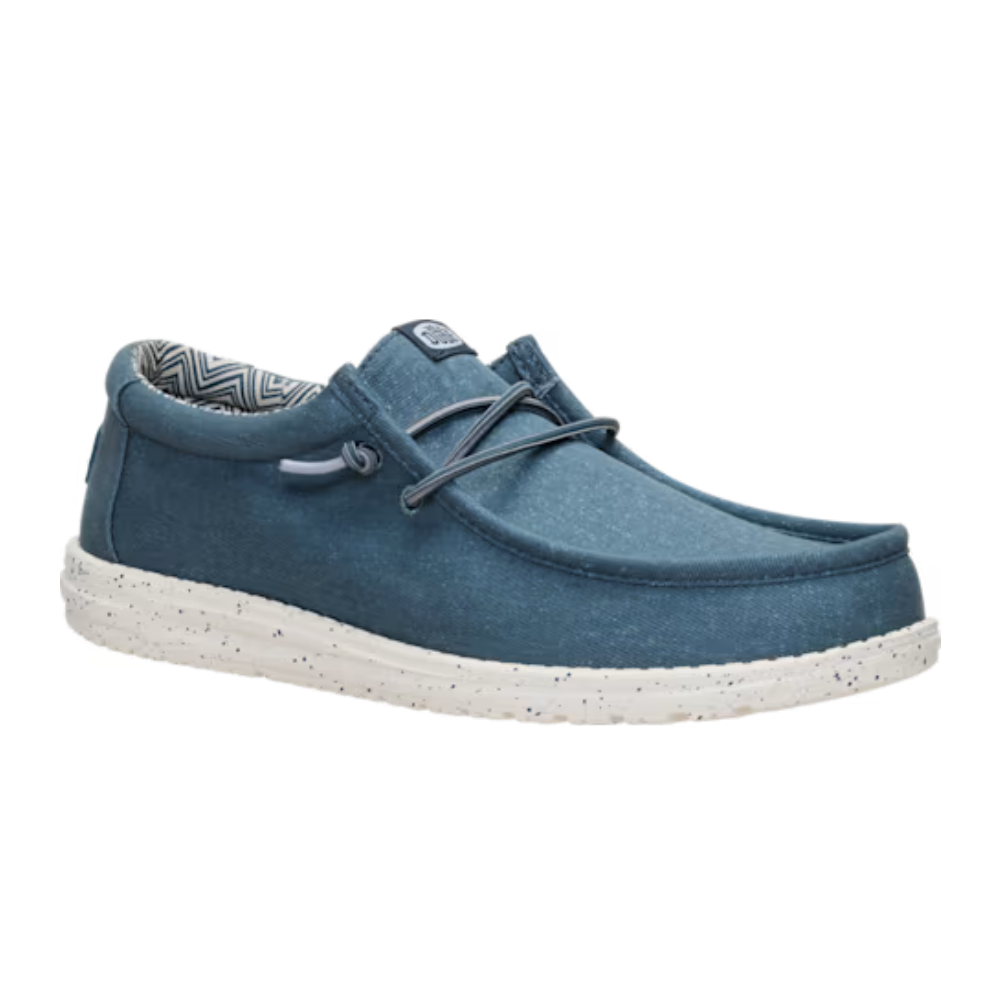 Hey Dude Wally Stretch Canvas Dark Slate