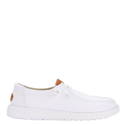 Hey Dude Wendy Stretch Canvas White