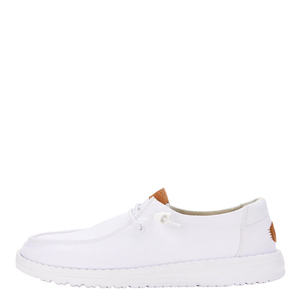 Hey Dude Wendy Stretch Canvas White