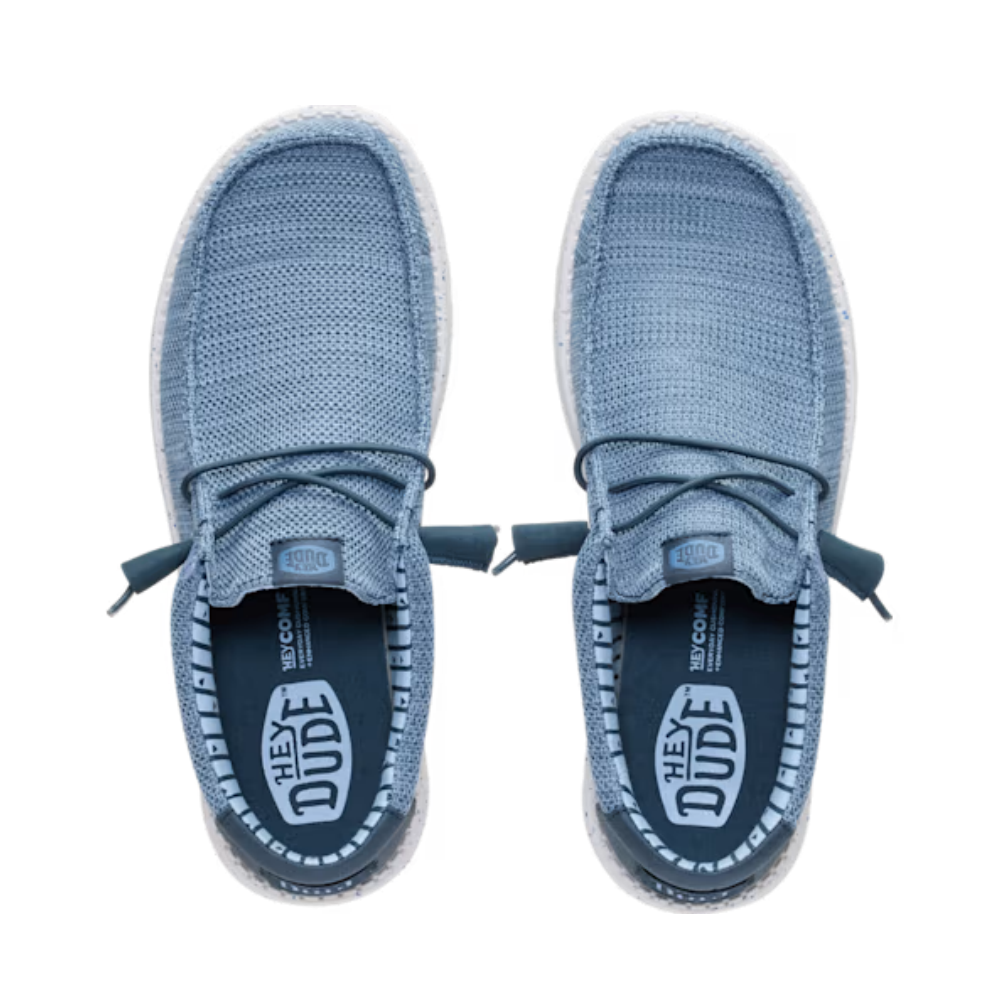 Hey Dude Wally Stretch Sox Dsl/Mlt Dark Slate Multi