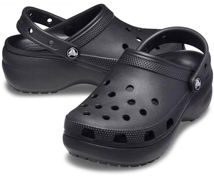 ADULT CLASSIC PLATFORM CLOG BLACK