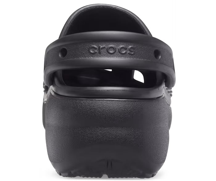ADULT CLASSIC PLATFORM CLOG BLACK