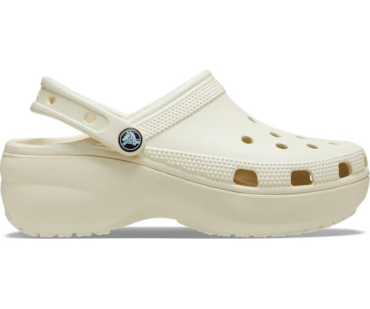 WOMENS CLASSIC PLATFORM CLOG BONE