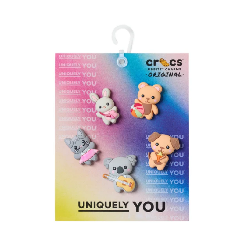 Jibbitz Pack - Cutie Animal Friends 5 Pack