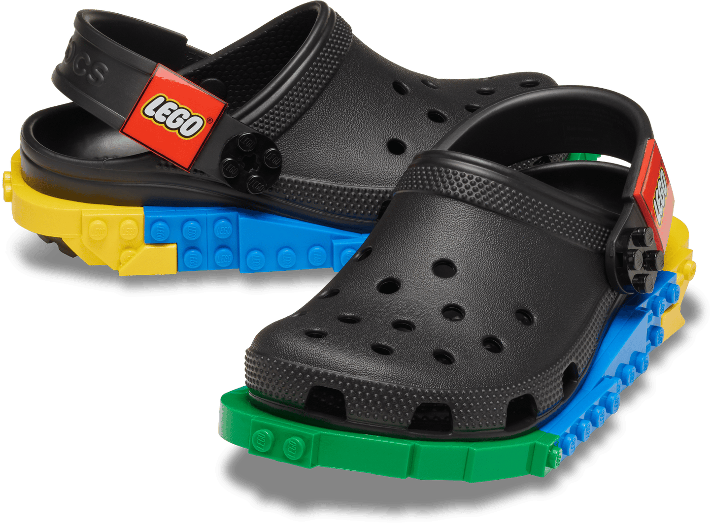 Crocs Adults Classic Clog Lego System Black