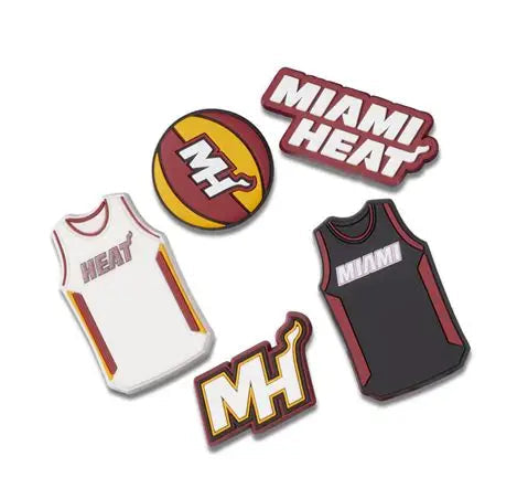 Jibbitz Pack - Miami Heat