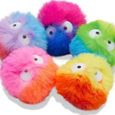 Jibbitz Pack - Fuzzy Puff Characters