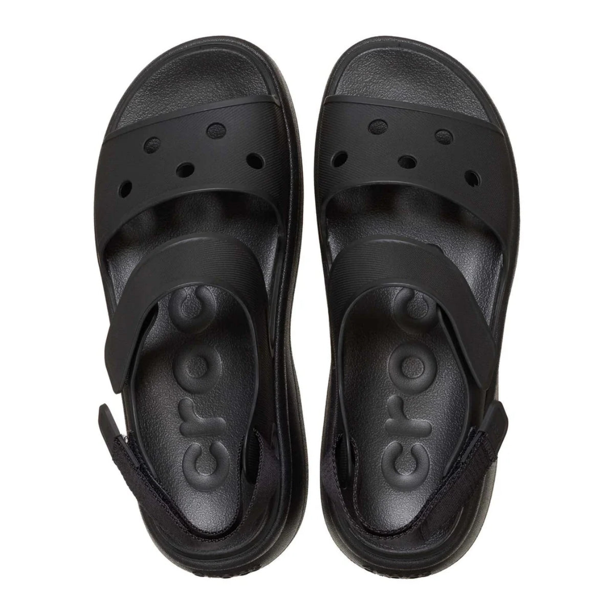 Crocs Womens Soho Y Strap Sandal Black