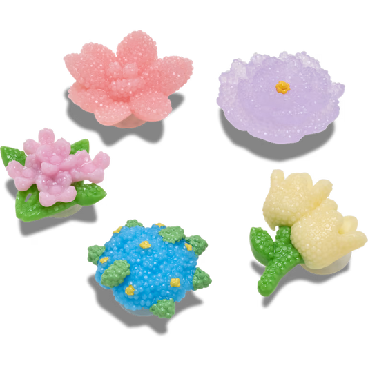 Jibbitz Pack - Beaded Flowers 5 Pack