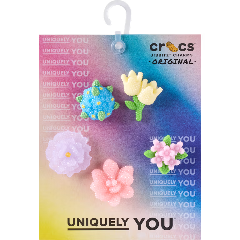 Jibbitz Pack - Beaded Flowers 5 Pack