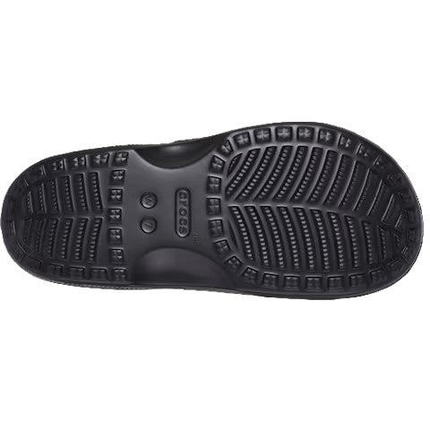 Crocs Womens Saturday Metallic Buckle Sandal Black
