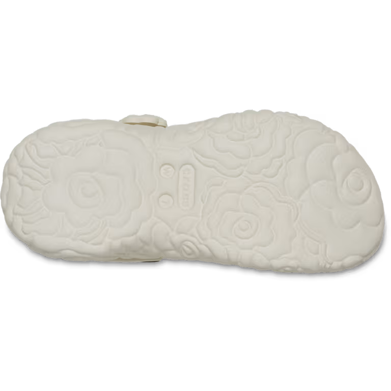Crocs Adults Classic Platform Bloom Clog Summit White