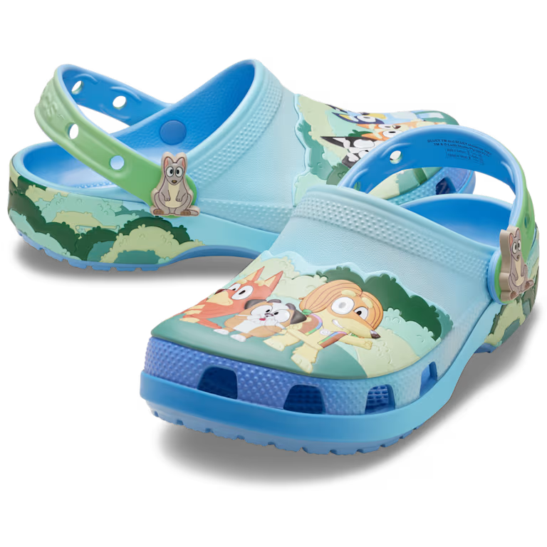 Crocs Toddler Classic Clog Bluey Multi