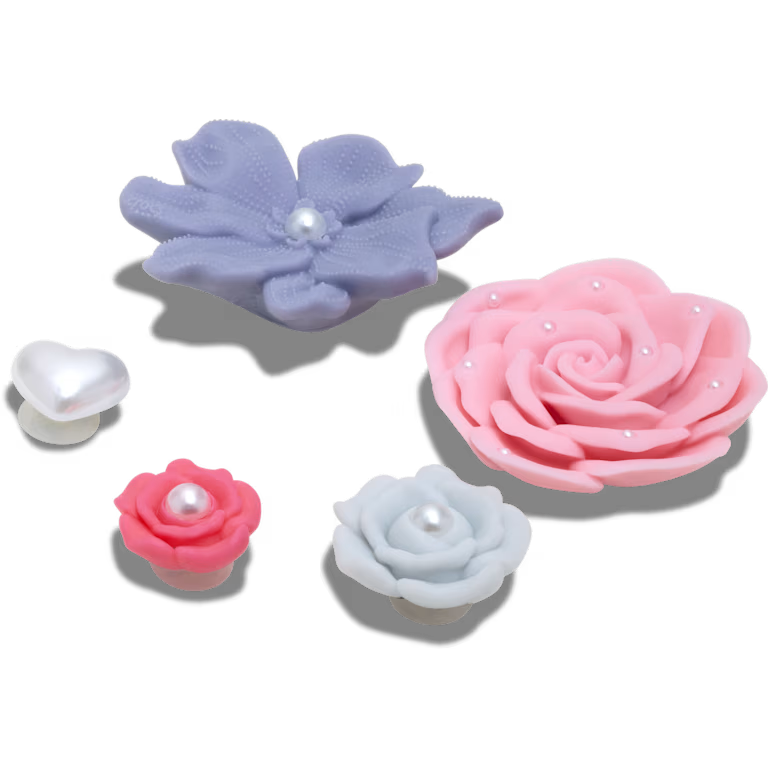 Jibbitz Pack -Boho Flowers 5 Pack