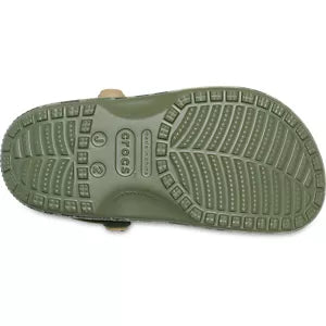 Crocs Kids Classic Snap BackStrap Camo Clog