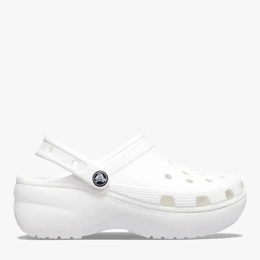 WOMENS CLASSIC PLATFORM CLOG WHITE