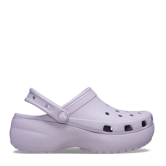 WOMENS CLASSIC PLATFORM CLOG MAUVE MIST