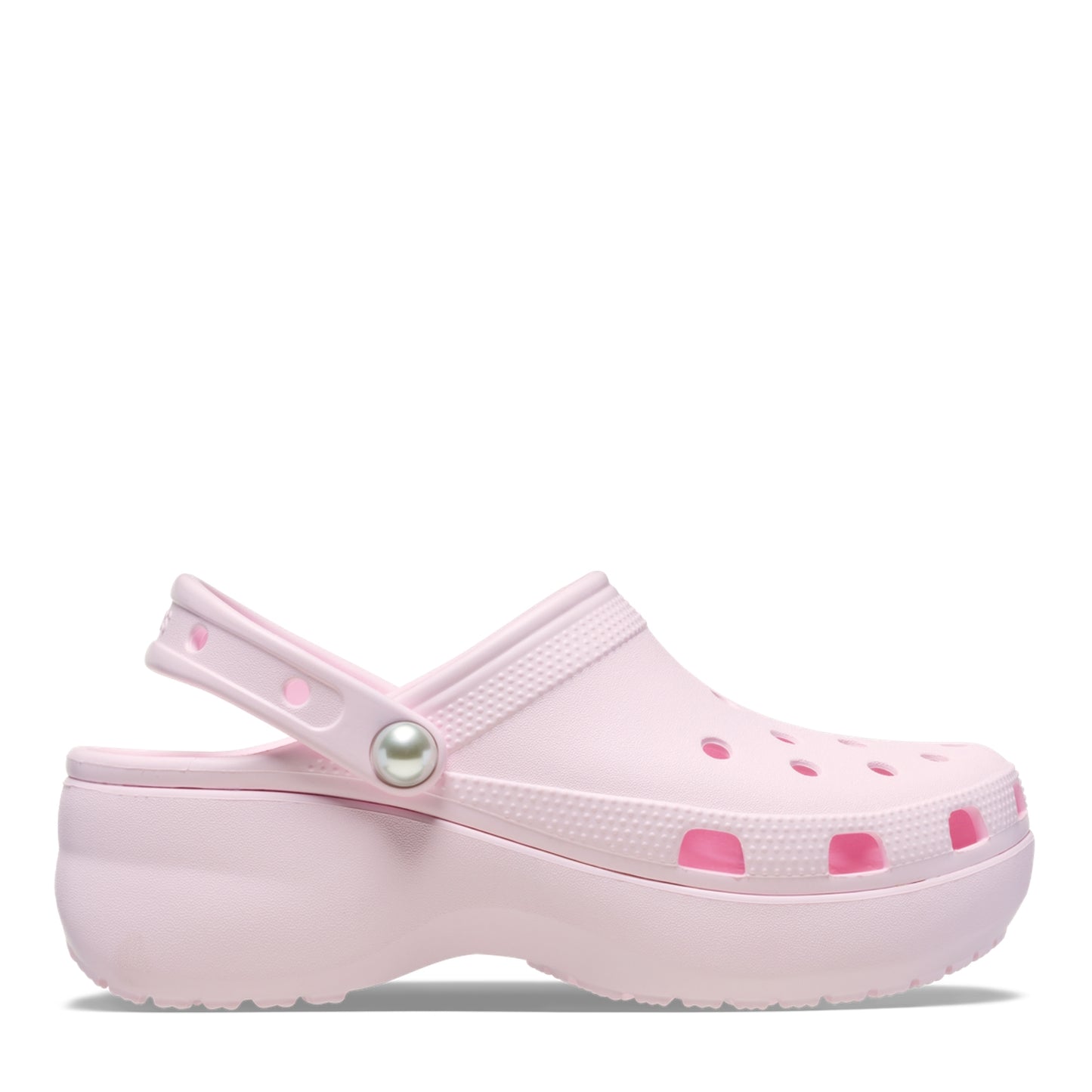 Crocs Adults Classic Platform Clog Pearl Pink Milk