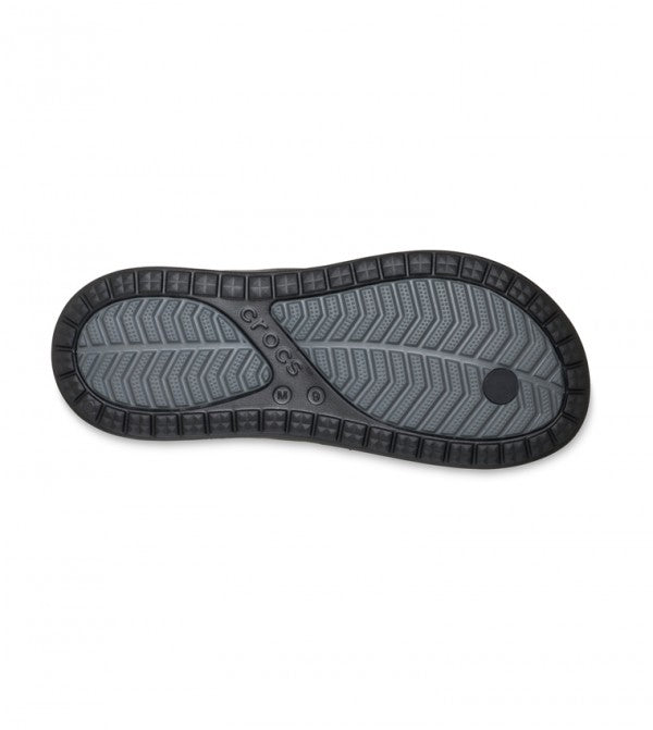 Crocs Adults Coast Flip Black/Slate Grey