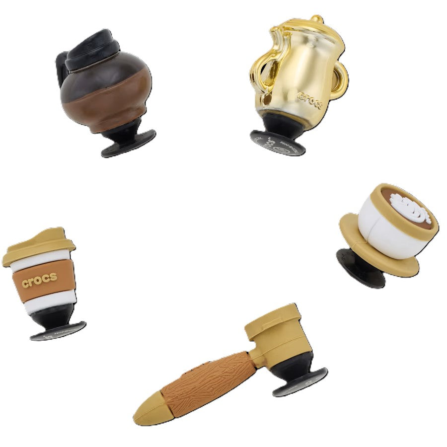 Jibbitz Pack - 3D Coffee Set 5 Pack