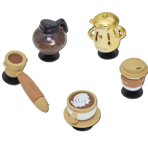 Jibbitz Pack - 3D Coffee Set 5 Pack