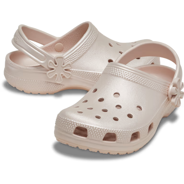 Crocs Kids Classic Clog Pearl Shine Quartz