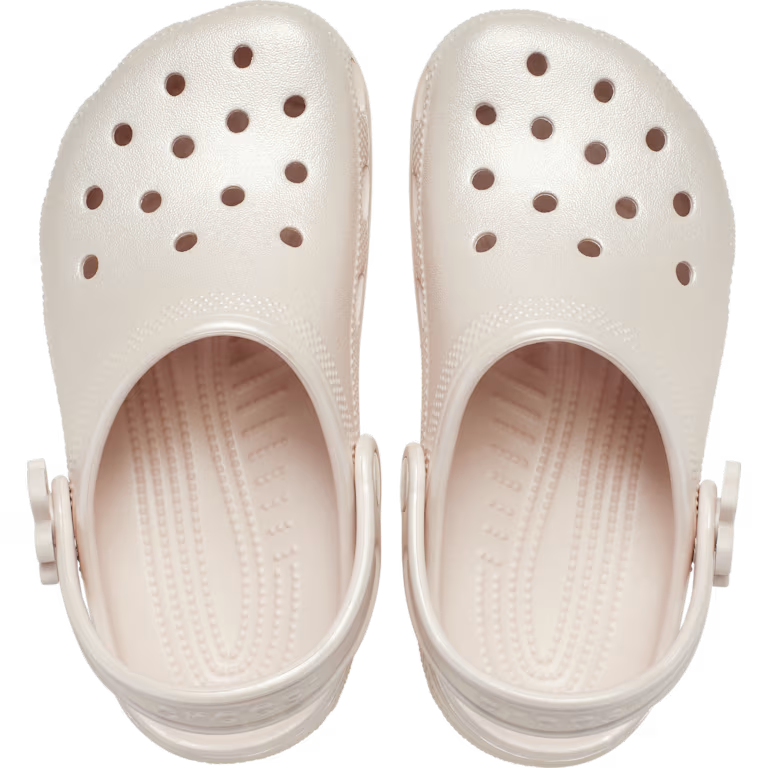 Crocs Kids Classic Clog Pearl Shine Quartz