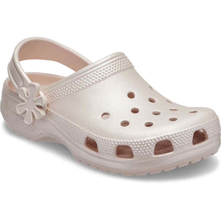 Crocs Kids Classic Clog Pearl Shine Quartz