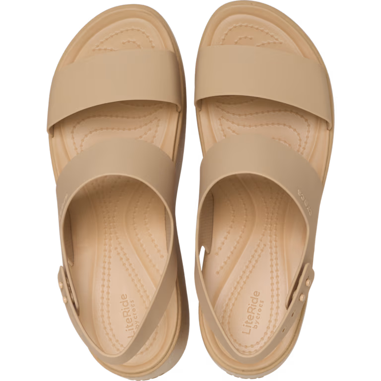 Crocs Adult Brooklyn Sky Sandal Frappe Cashew