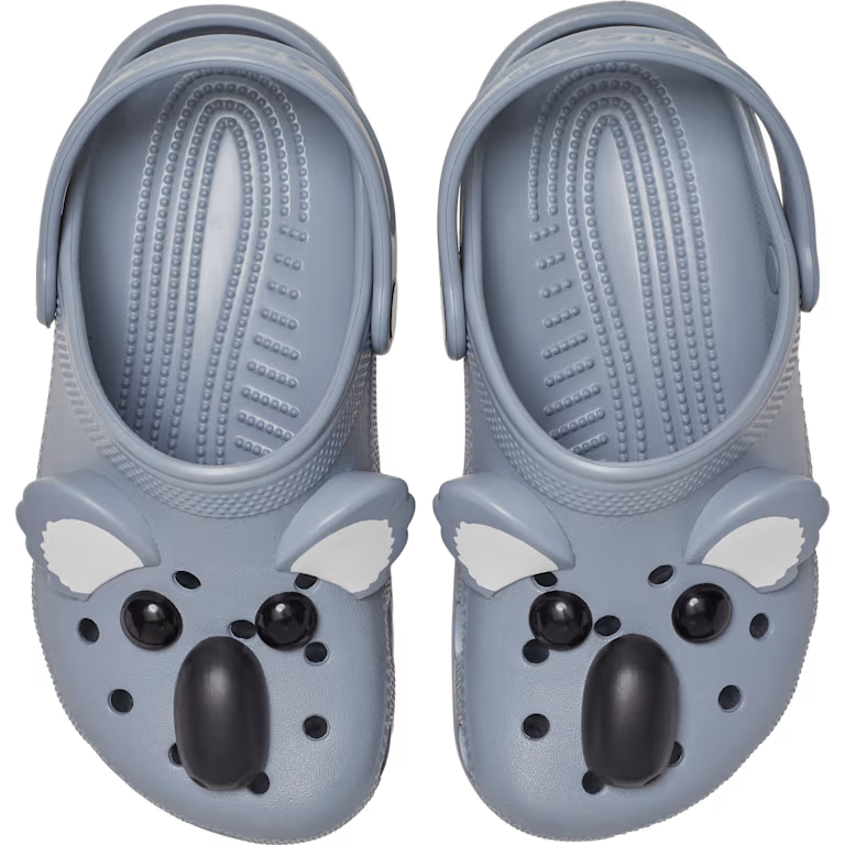 Crocs Toddler Classic Clog I Am Koala Concrete