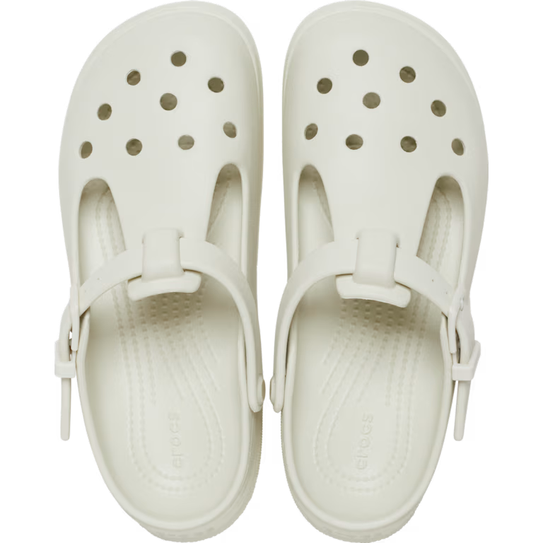 Crocs Womens Classic Mary Jane Clog Linen
