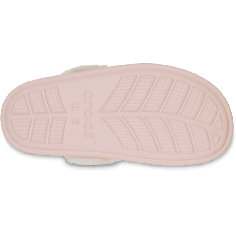 Crocs Adults Classic Fuzz Scuff Quartz
