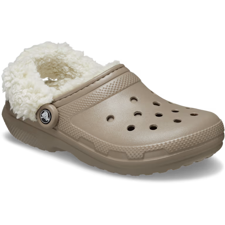 Crocs Adults Classic Fleece Lined Clog Mushroom