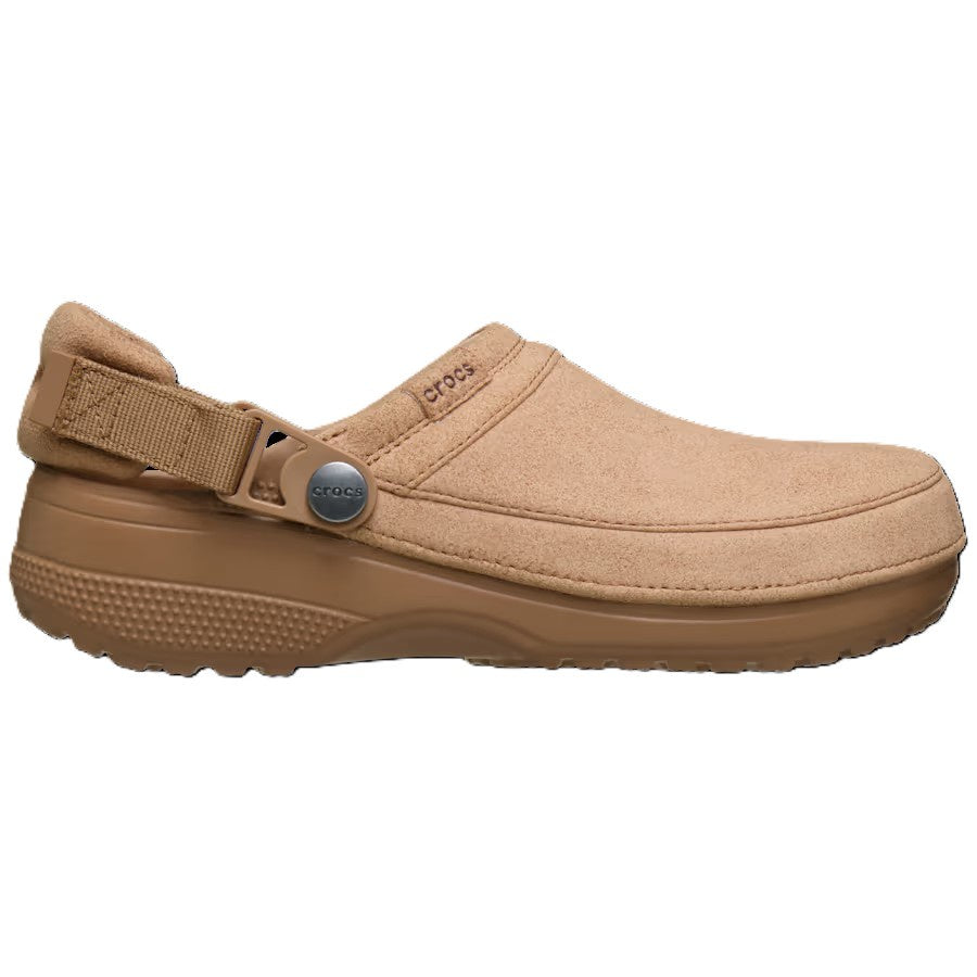 Crocs Adults Crafted Vegan Suede Clog Milk Chocolate