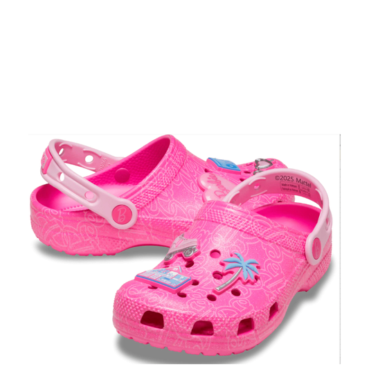 Crocs Kids Mattel Clog Pink Barbie Multi