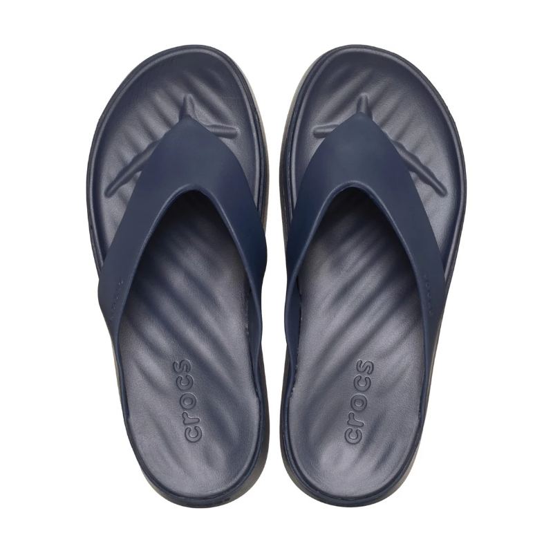 Crocs Womens Getaway Platform Flip Navy