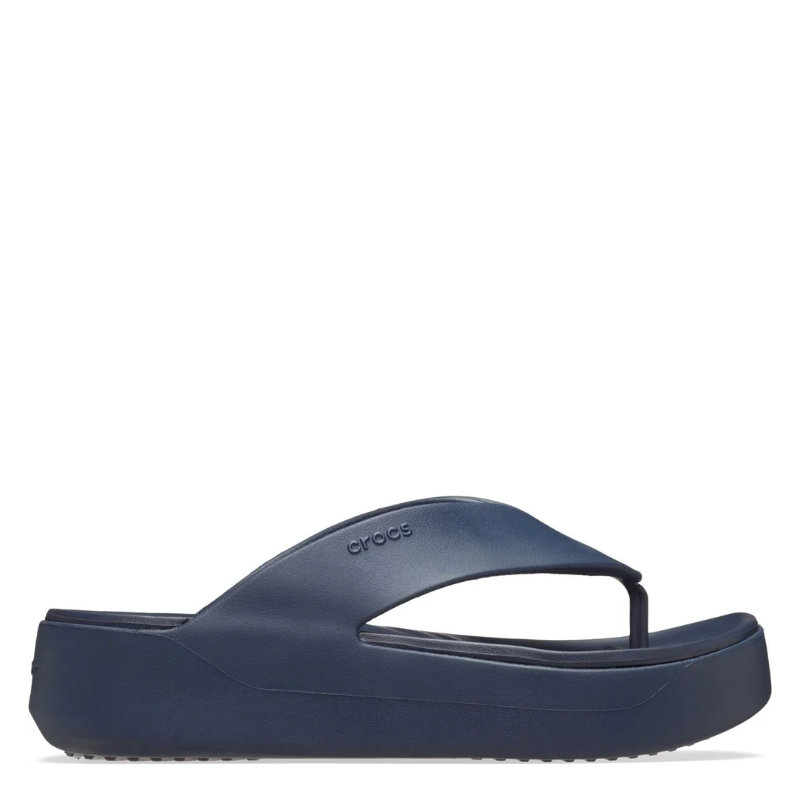 Crocs Womens Getaway Platform Flip Navy