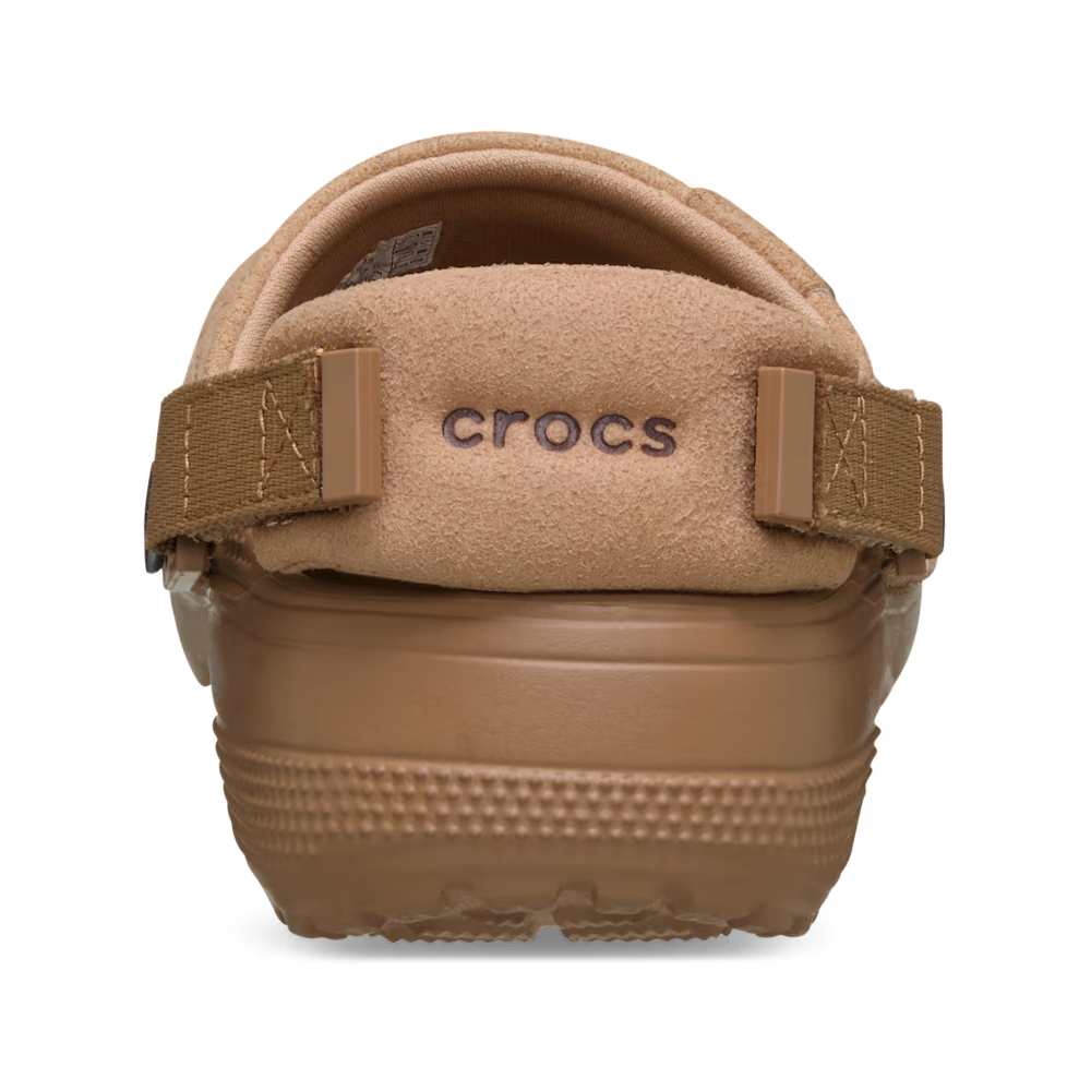 Crocs Adults Crafted Vegan Suede Clog Milk Chocolate