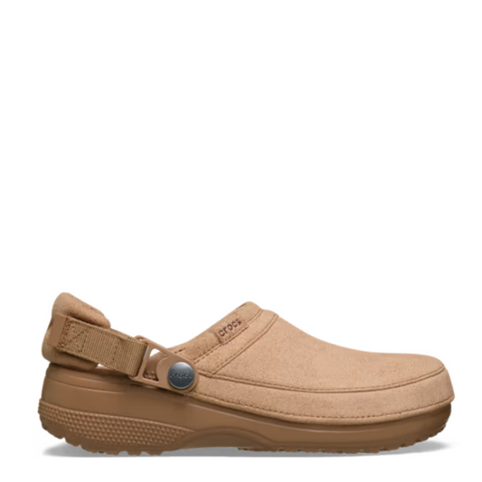 Crocs Adults Crafted Vegan Suede Clog Milk Chocolate