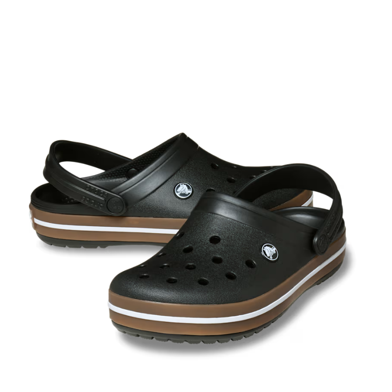 Crocs Adults Crocband Gum Clog Black