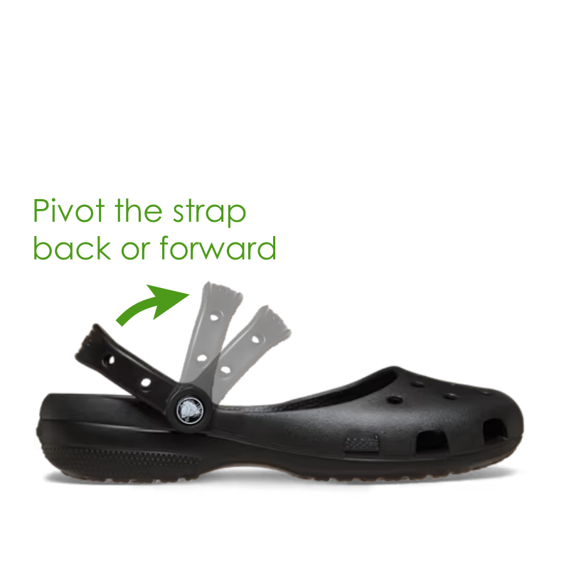 Crocs Womens Classic Ballet Blk