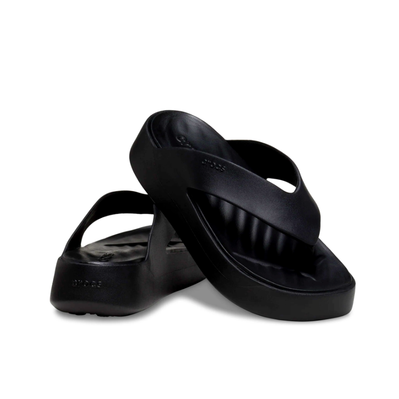 Crocs Womens Getaway Platform Flip Black
